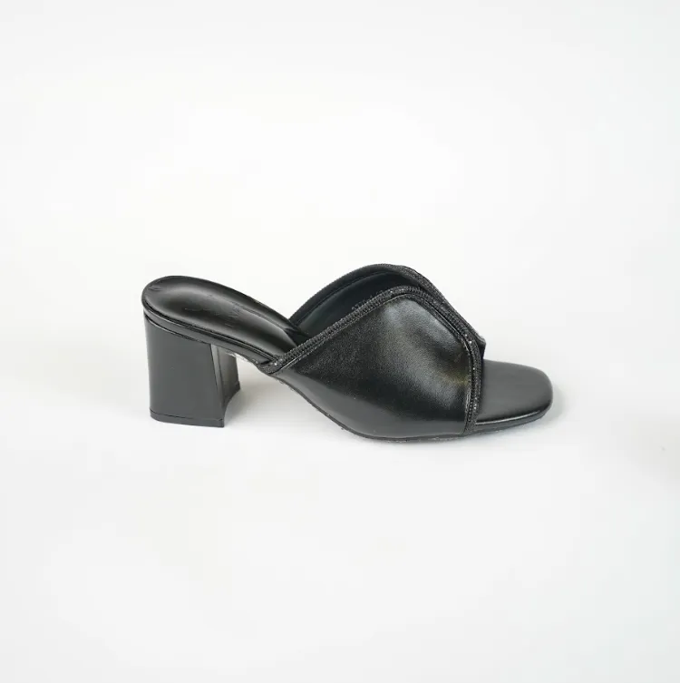Open Block Heel