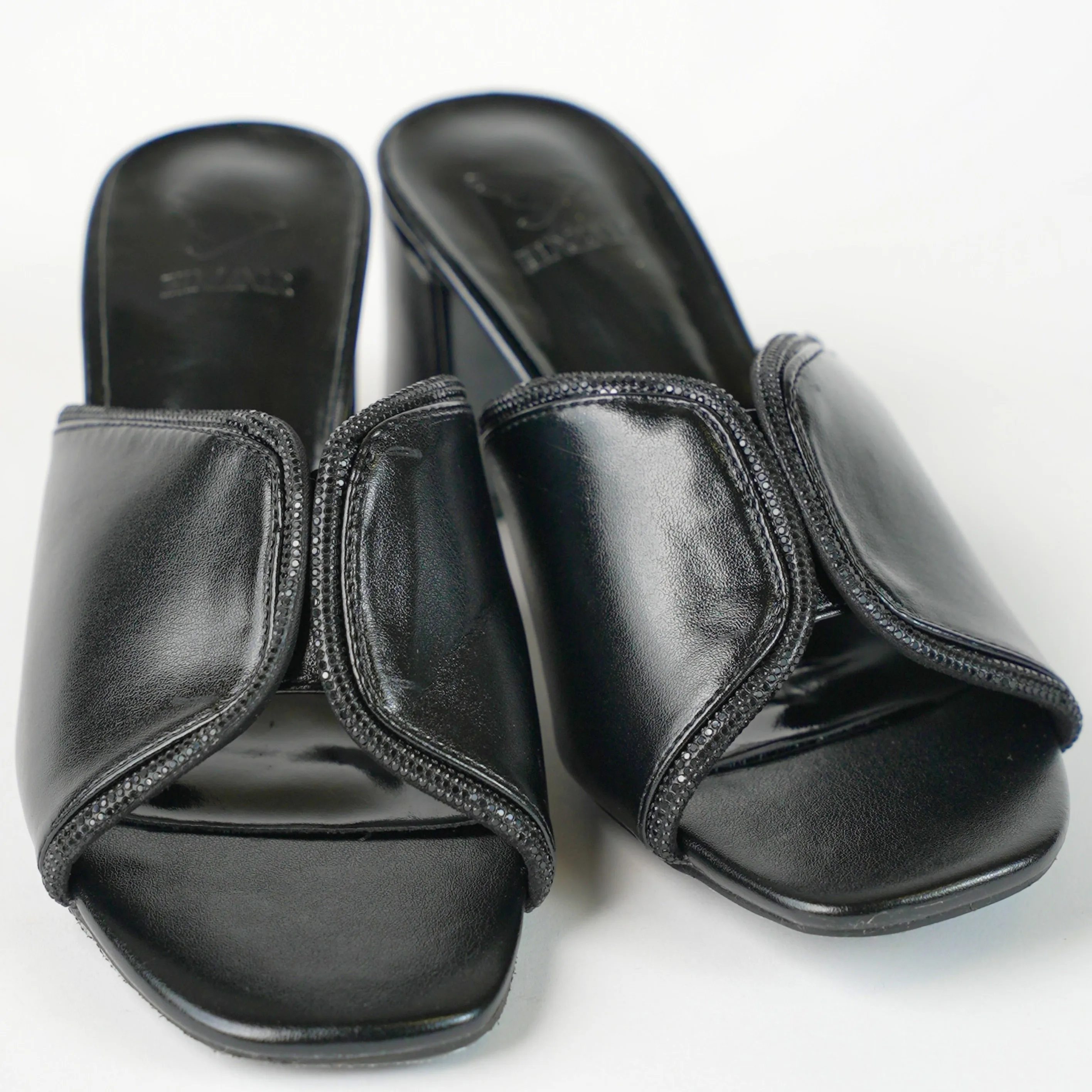 Open Block Heel