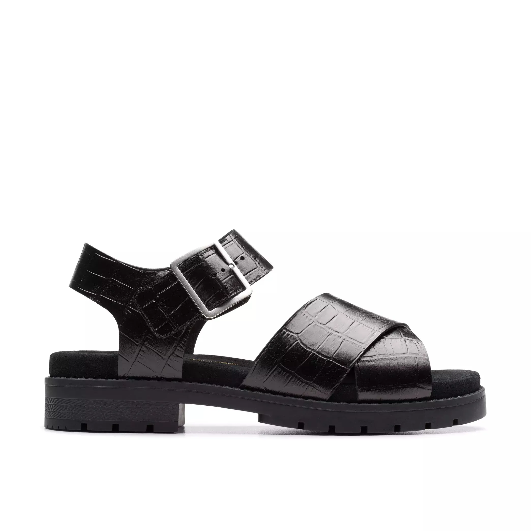 'Orinoco Cross' women's sandal - black