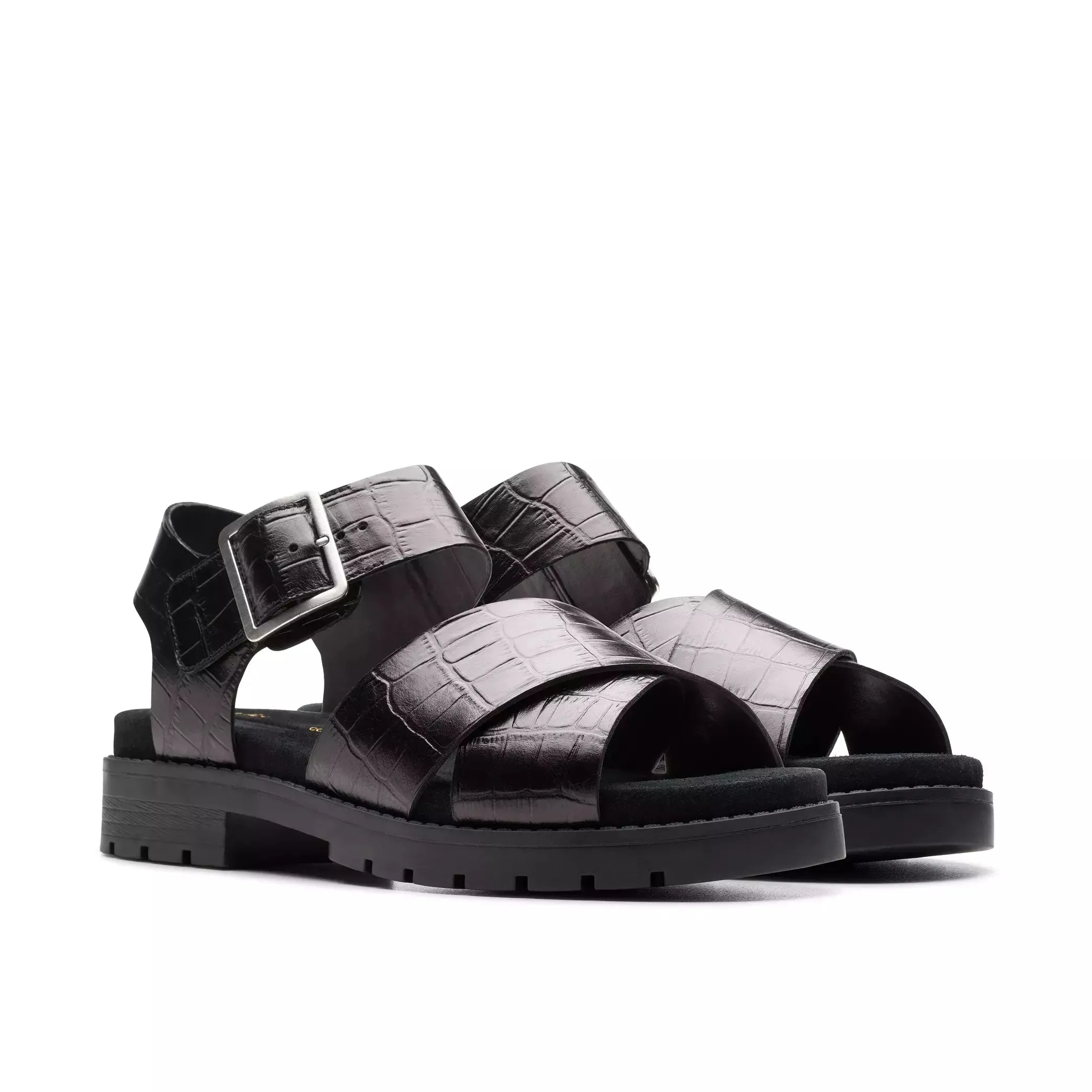 'Orinoco Cross' women's sandal - black