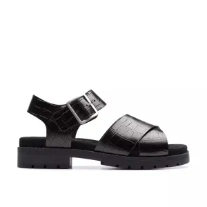 'Orinoco Cross' women's sandal - black