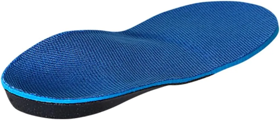 Orthofeet Women's 3/4 Length Orthotic Insoles for Plantar Fasciitis and Foot Pain, Size 8
