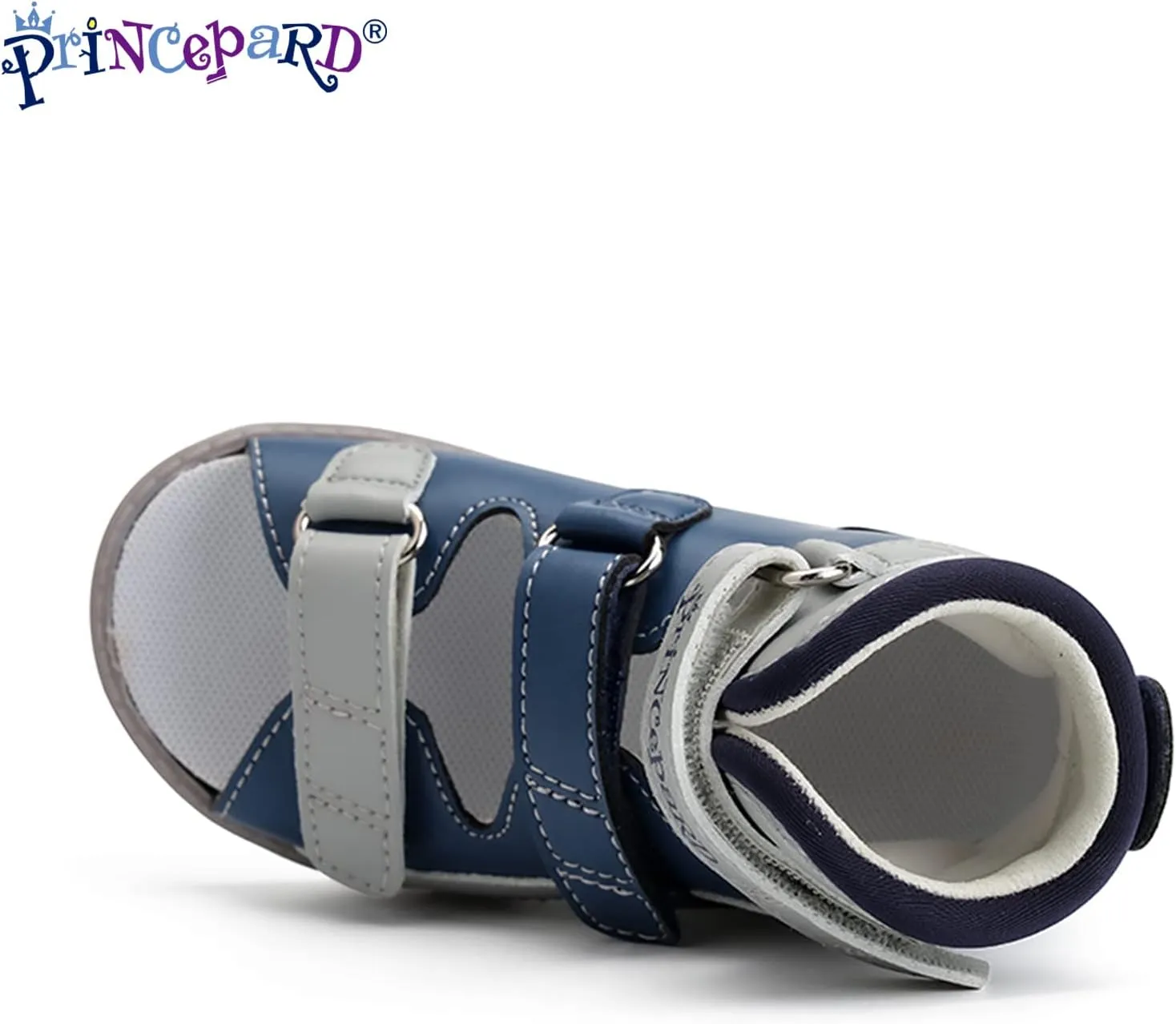 Orthopedic Sandals for Toddlers with High Back,Boys Corrective Shoes Ankle Brace and Arch Support