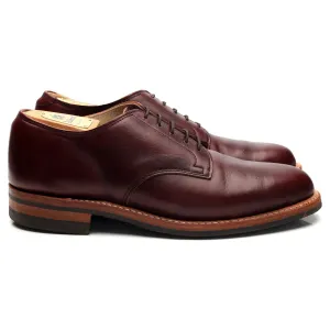 'Otto' Burgundy Leather Derby UK 9.5 US 10 EE