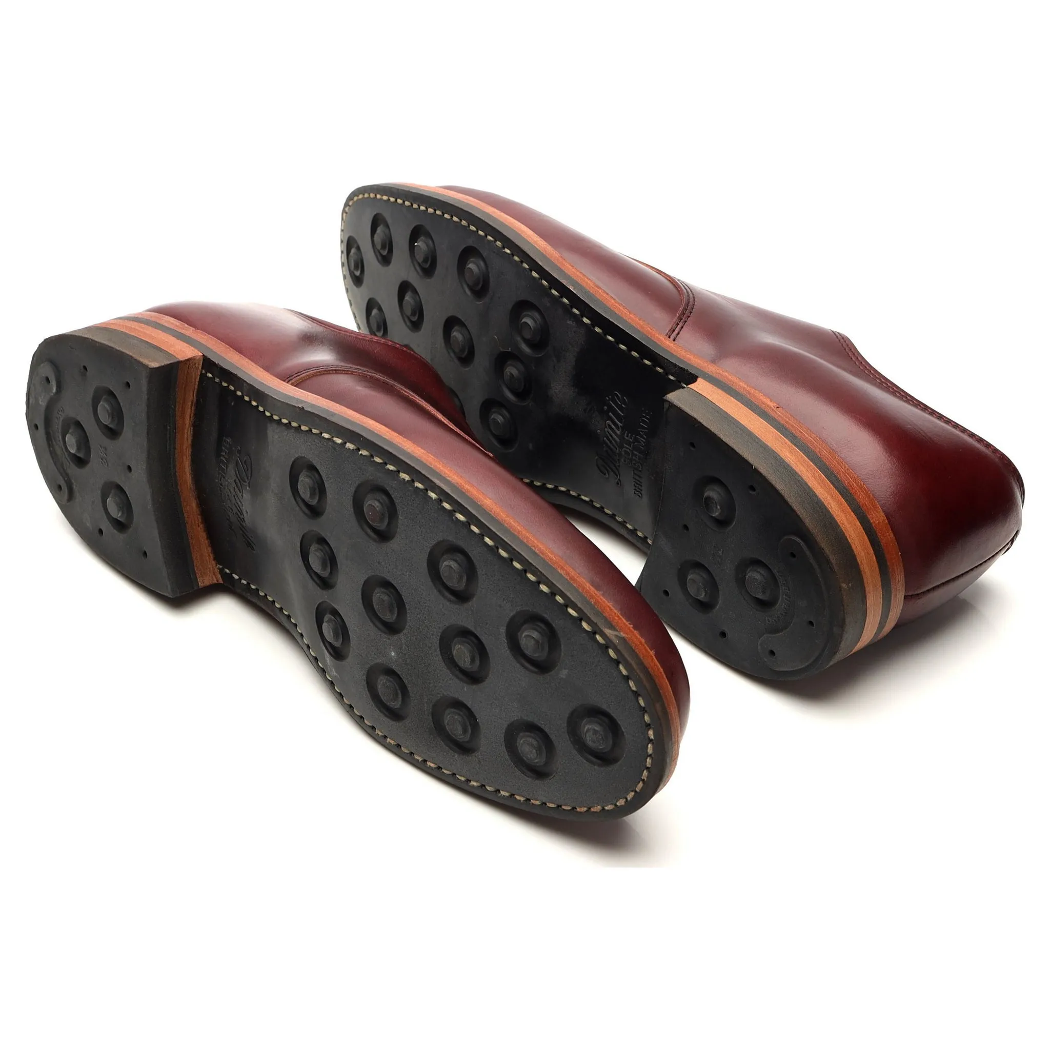 'Otto' Burgundy Leather Derby UK 9.5 US 10 EE