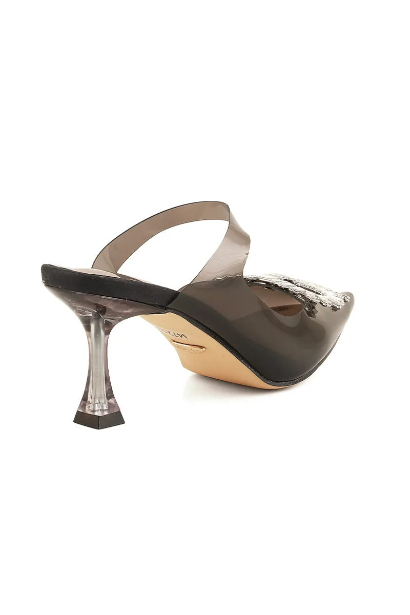 Party Wear Sling Back I47210-Black