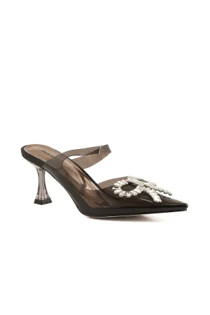 Party Wear Sling Back I47210-Black