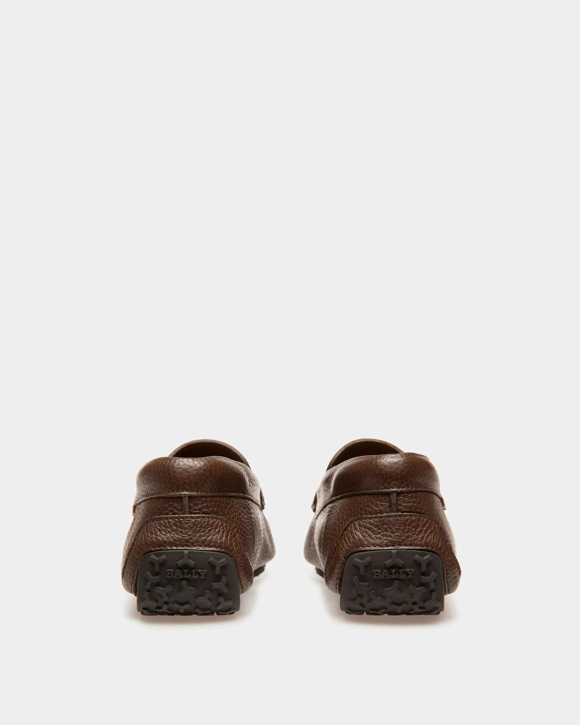 Pavel Leather Drivers In Brown