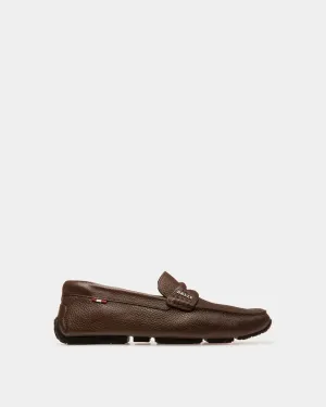 Pavel Leather Drivers In Brown