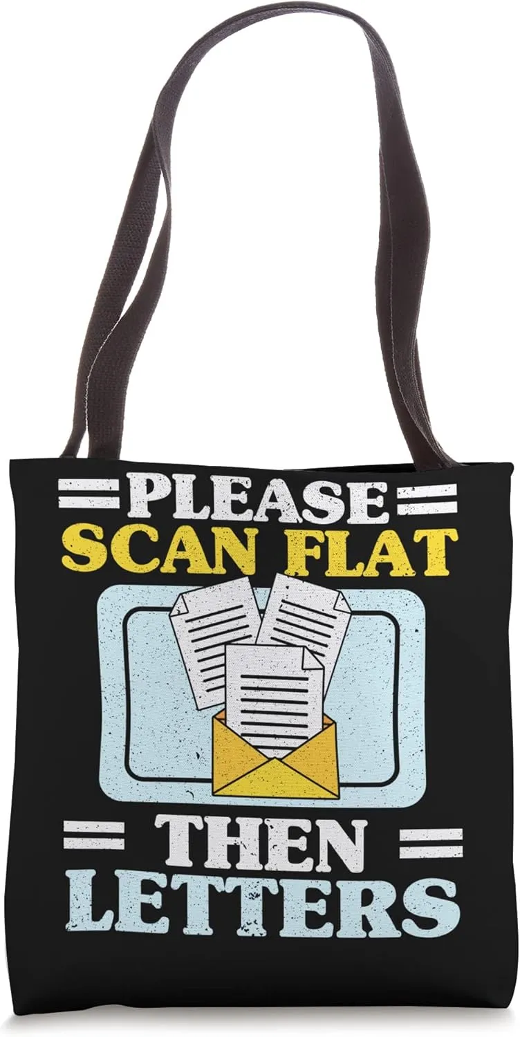 Postal Worker Mailman Delivery Shipment Mail Escort Tote Bag
