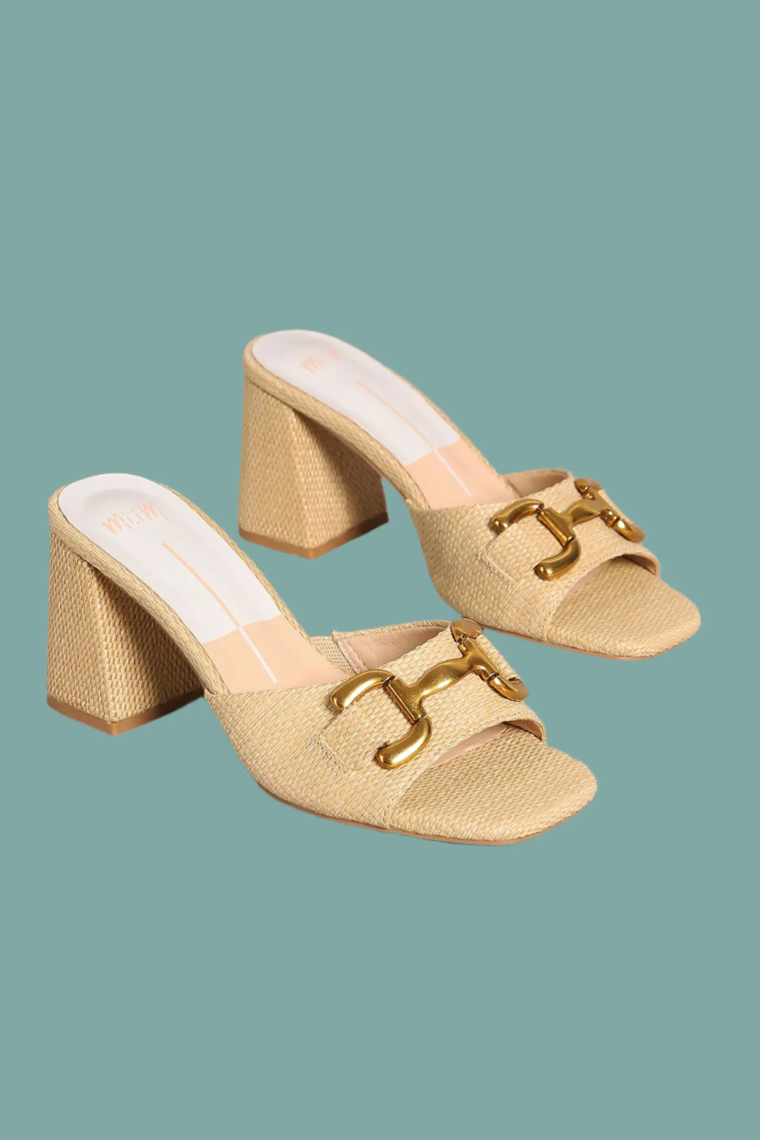 Raffia Mule Sandal