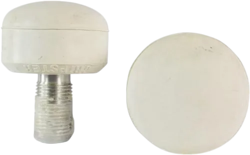 Roller Derby Elite White Adjustable 5/8 Toe Stops (Sold in Pairs)