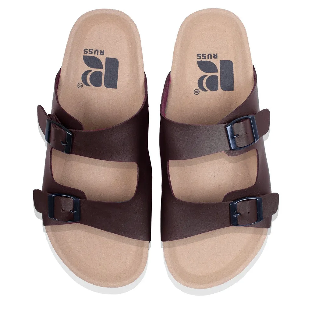 Russ Sandal Slip On Double Dee