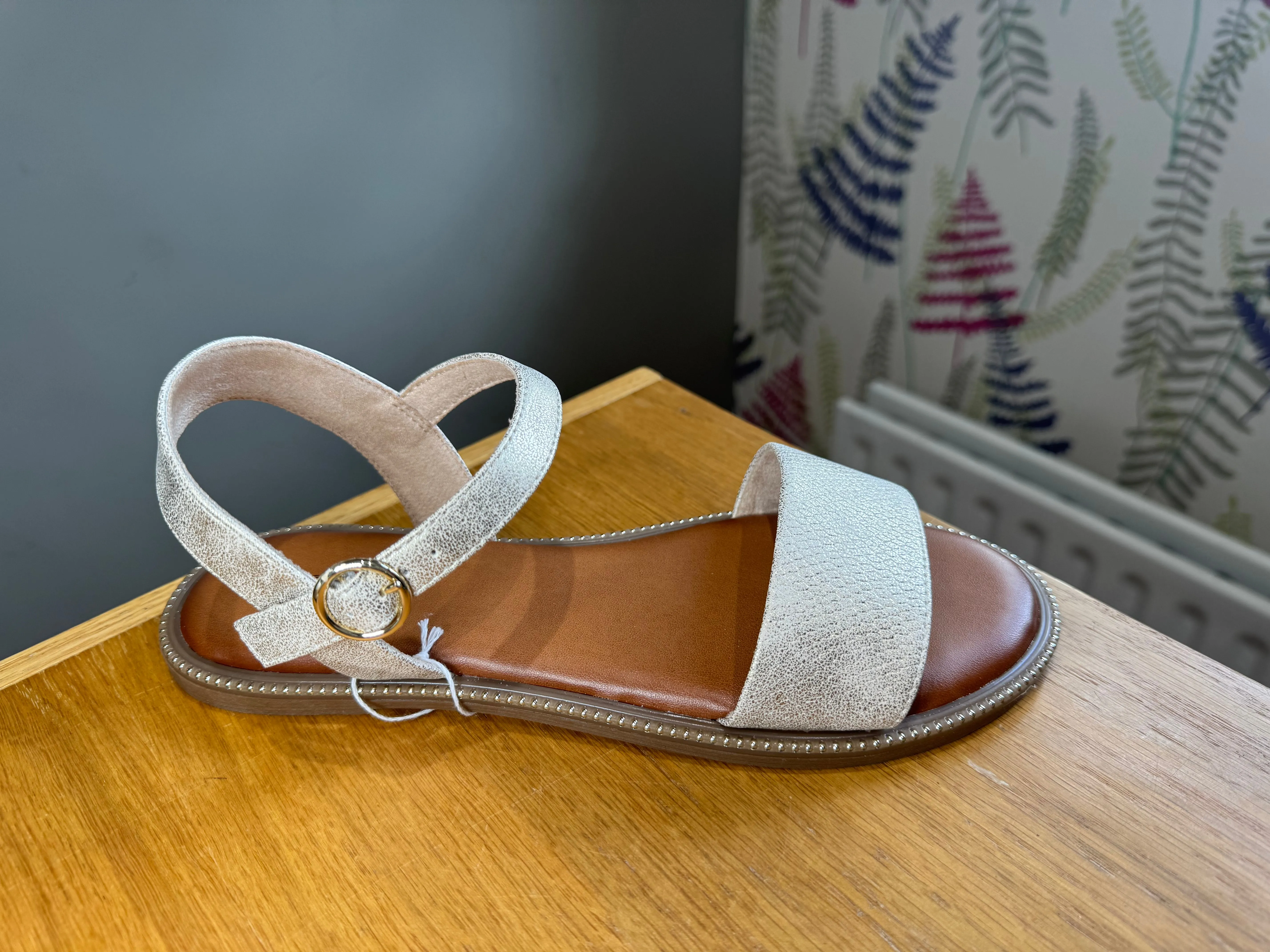 S. Oliver Champagne Sandal