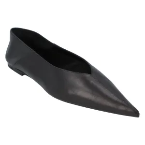 SAINT LAURENT NOUR SLIPPERS IN SMOOTH LEATHER