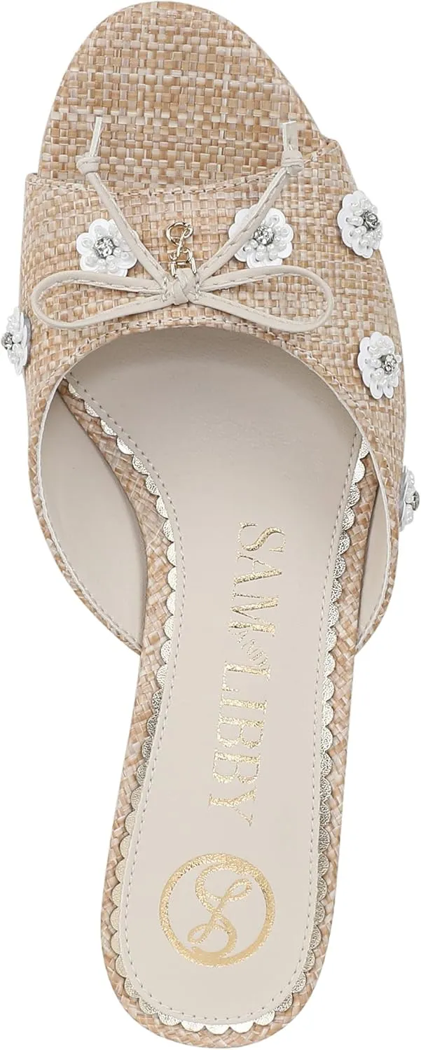 Sam & Libby Women's Ollie Fleur Heeled Sandal