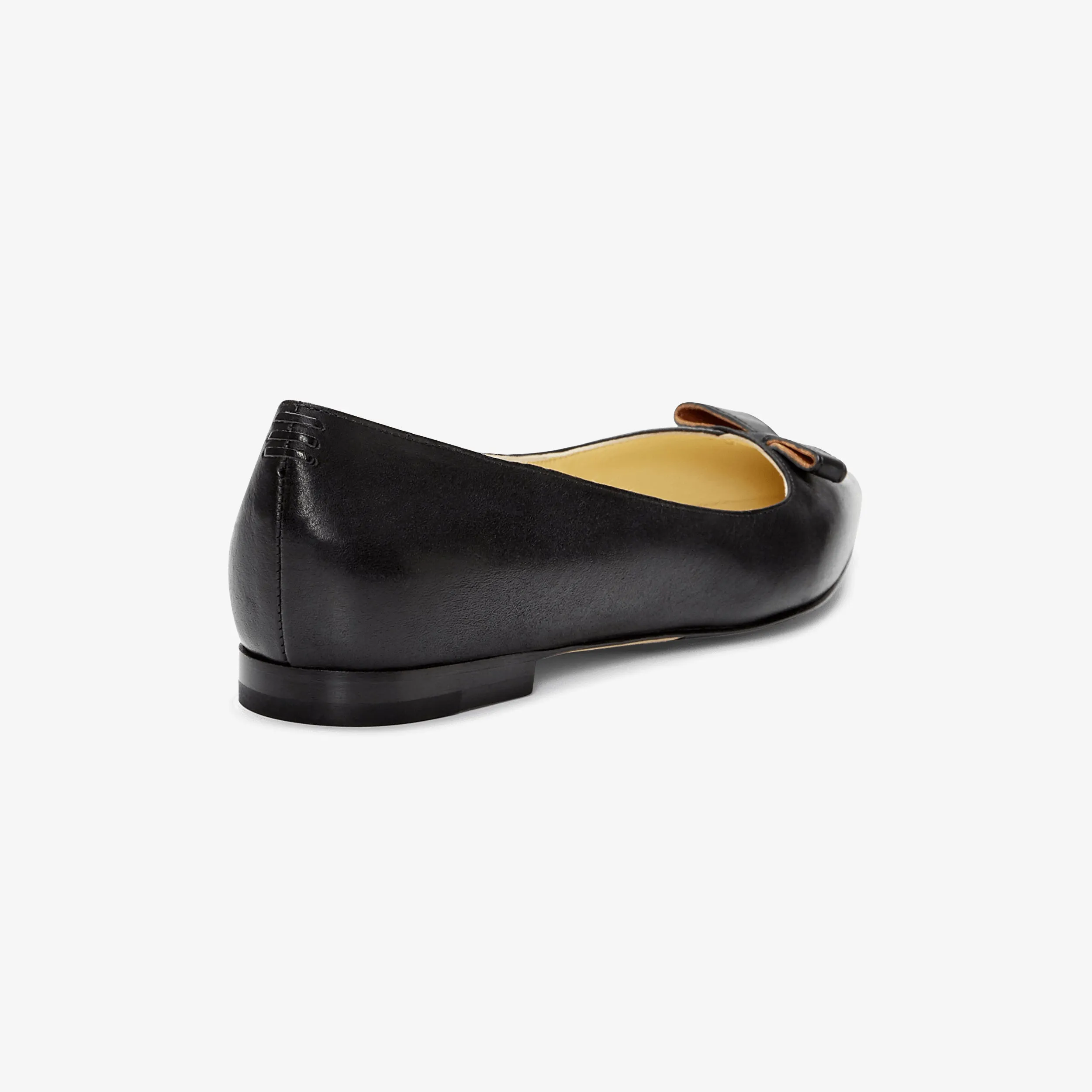 Sarah Flint Natalie Flat :: Black Vachetta