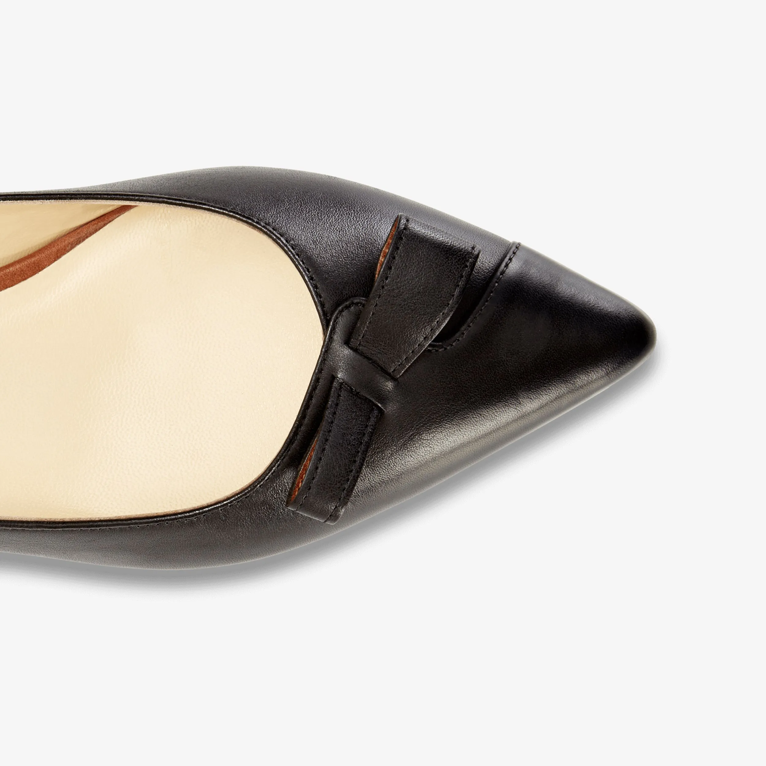 Sarah Flint Natalie Flat :: Black Vachetta