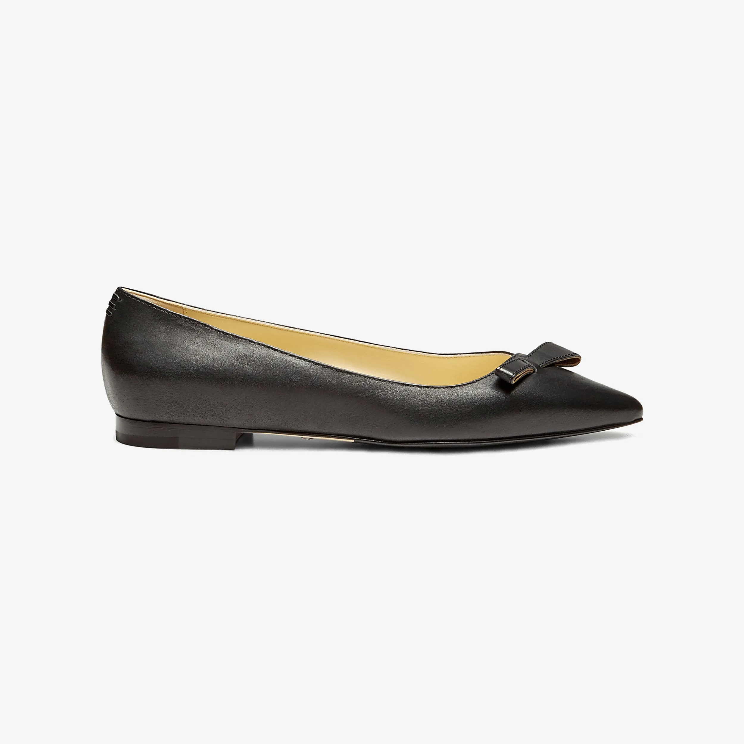 Sarah Flint Natalie Flat :: Black Vachetta