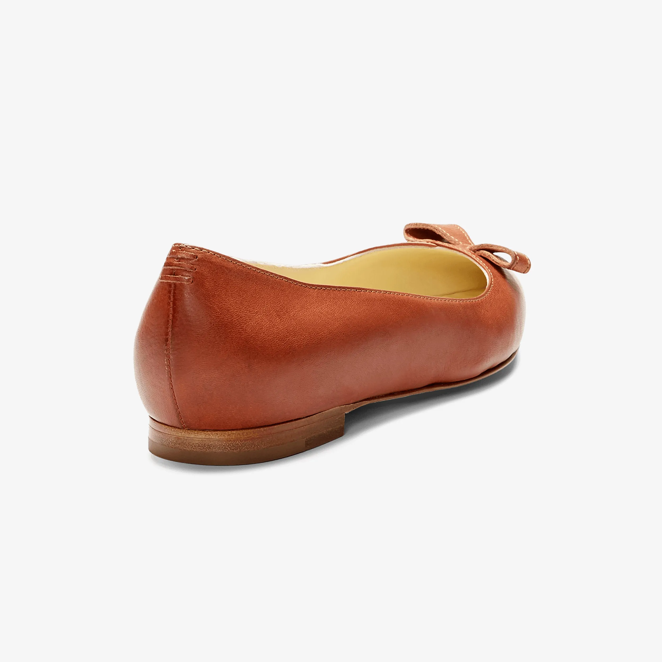 Sarah Flint Natalie Flat :: Saddle Vachetta