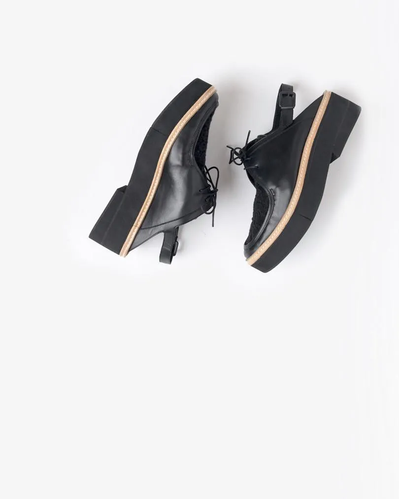 Sarust Heel in Black