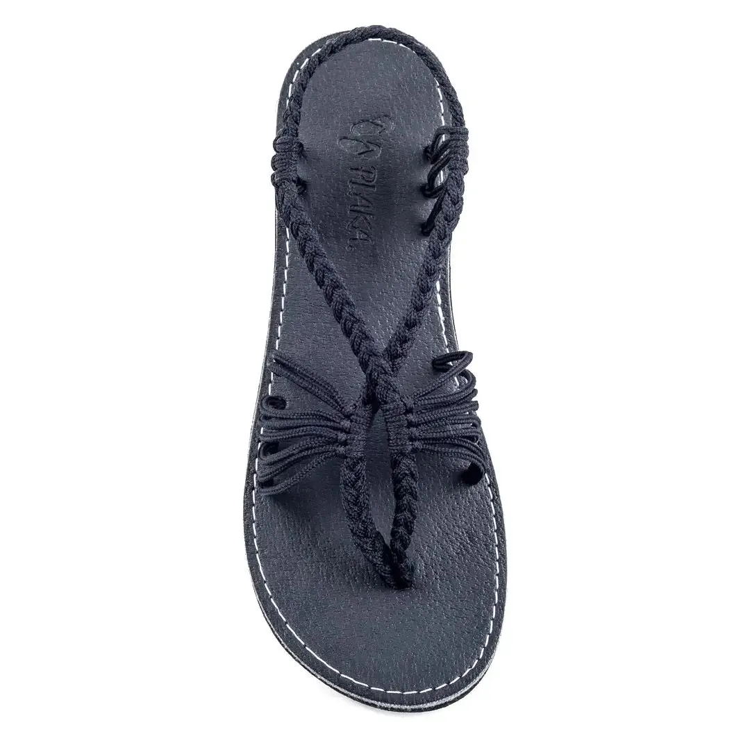 Seashell Flat Summer Sandals by Plaka