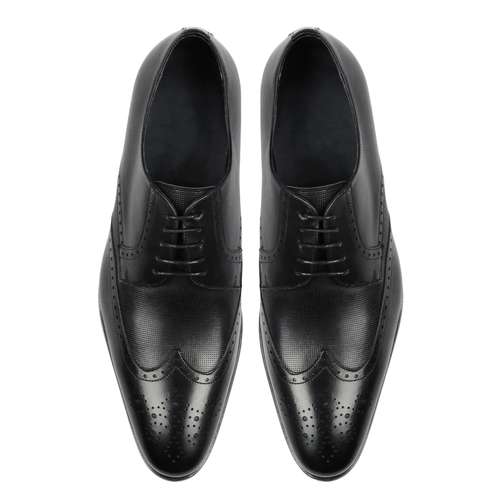 Shuperb LIVORNO Mens Shoes Black