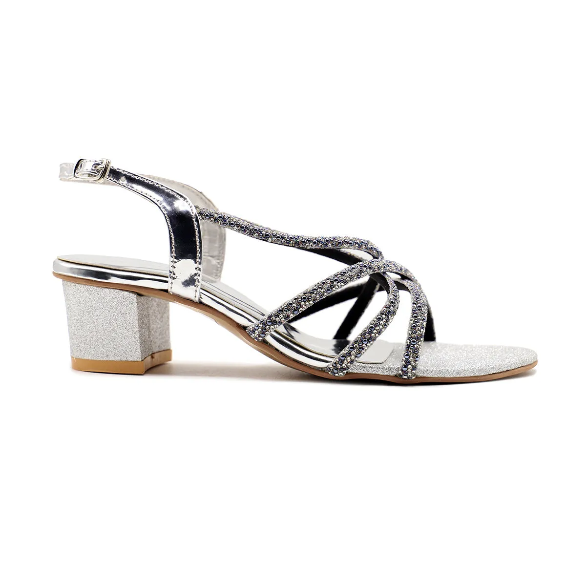 Silver Bridal Sandal 066675