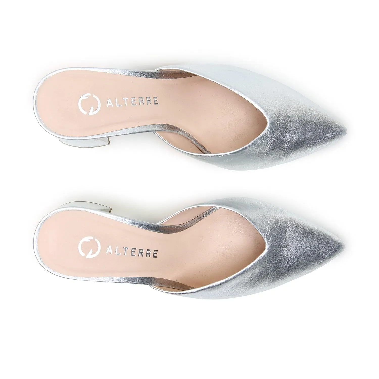 Silver V Mule