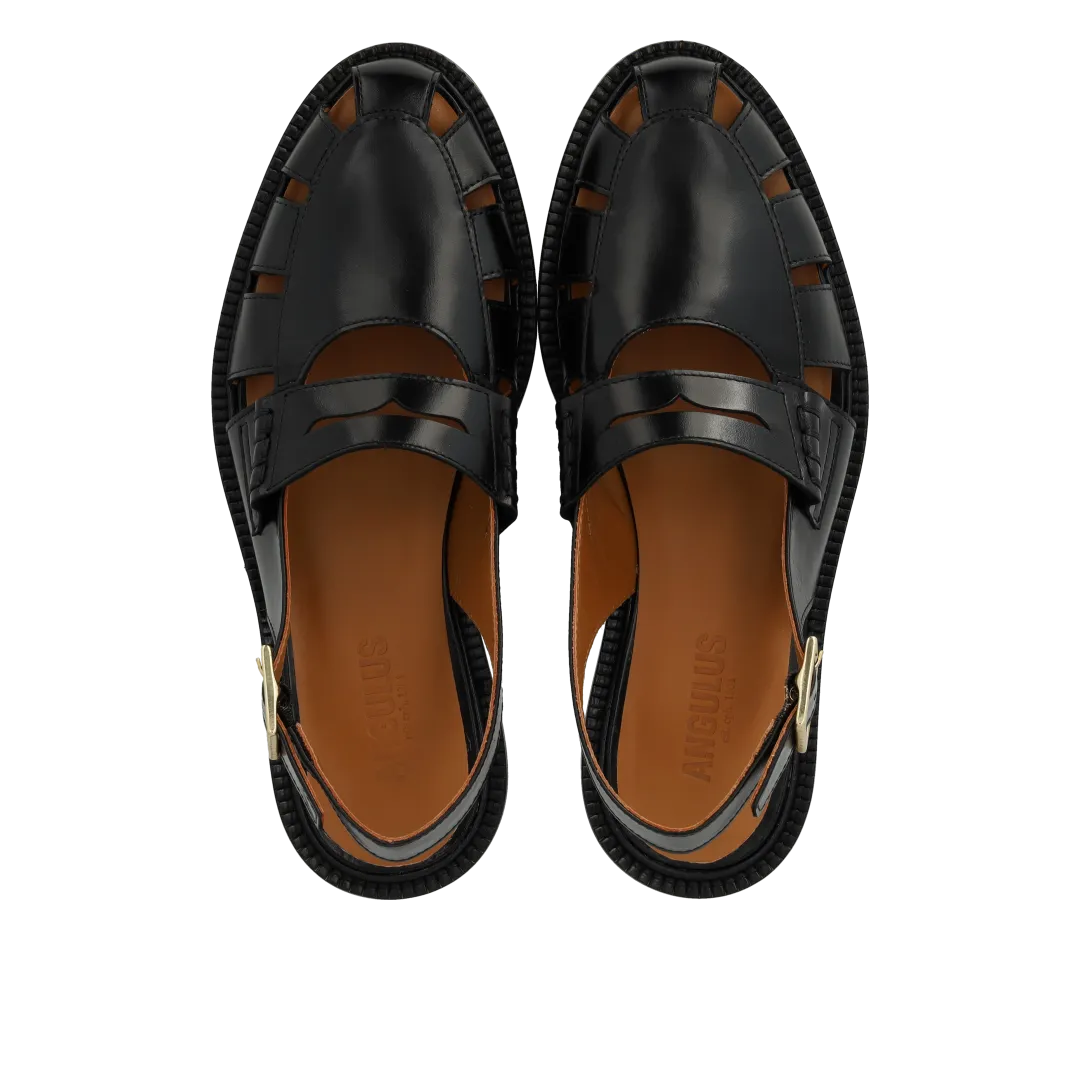 Sling-back loafer