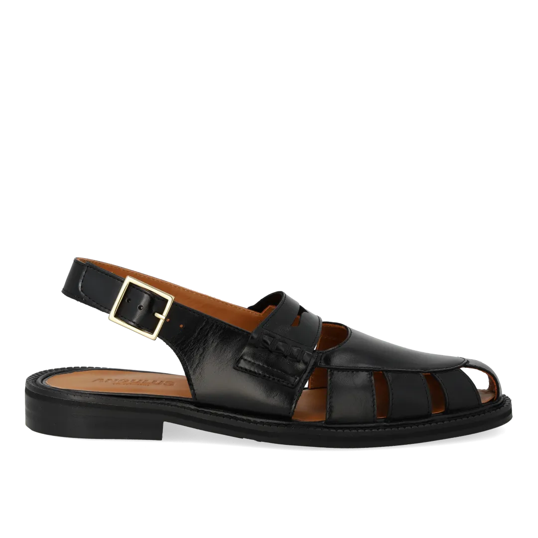 Sling-back loafer