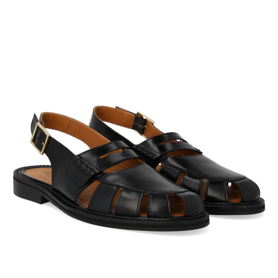 Sling-back loafer