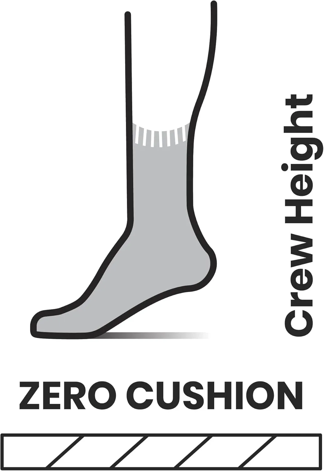 Smartwool Hike Classic Edition Zero Cushion Liner Crew Socks