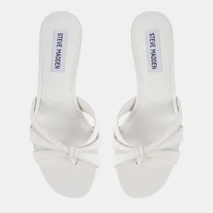 STEVE MADDEN CARY HEELS-WHITE