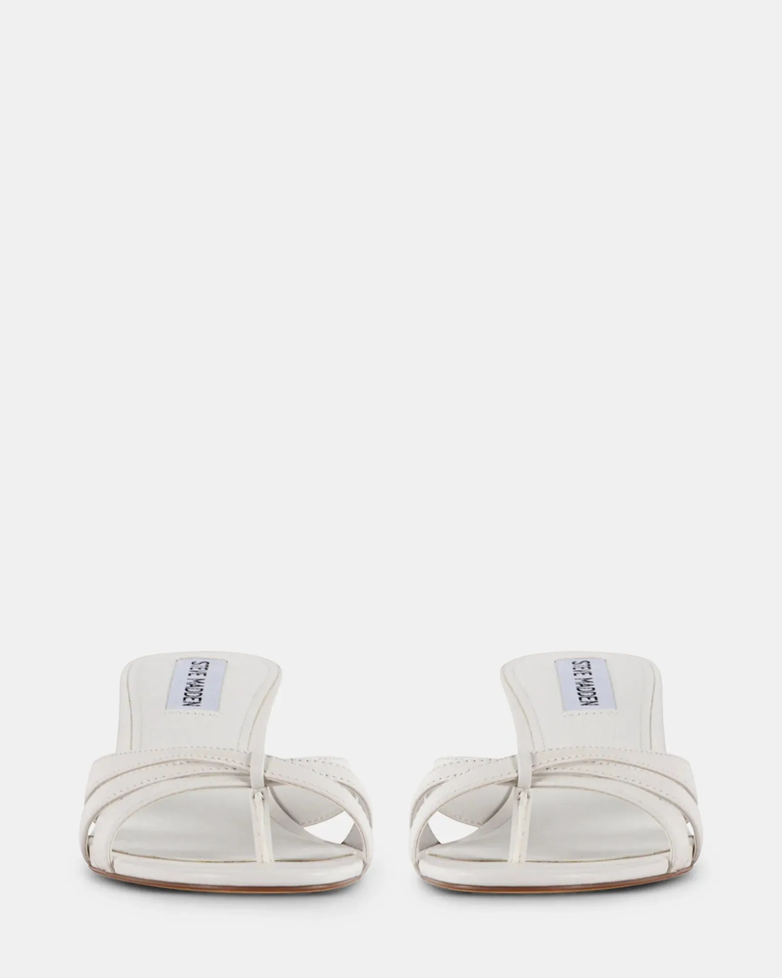STEVE MADDEN CARY HEELS-WHITE