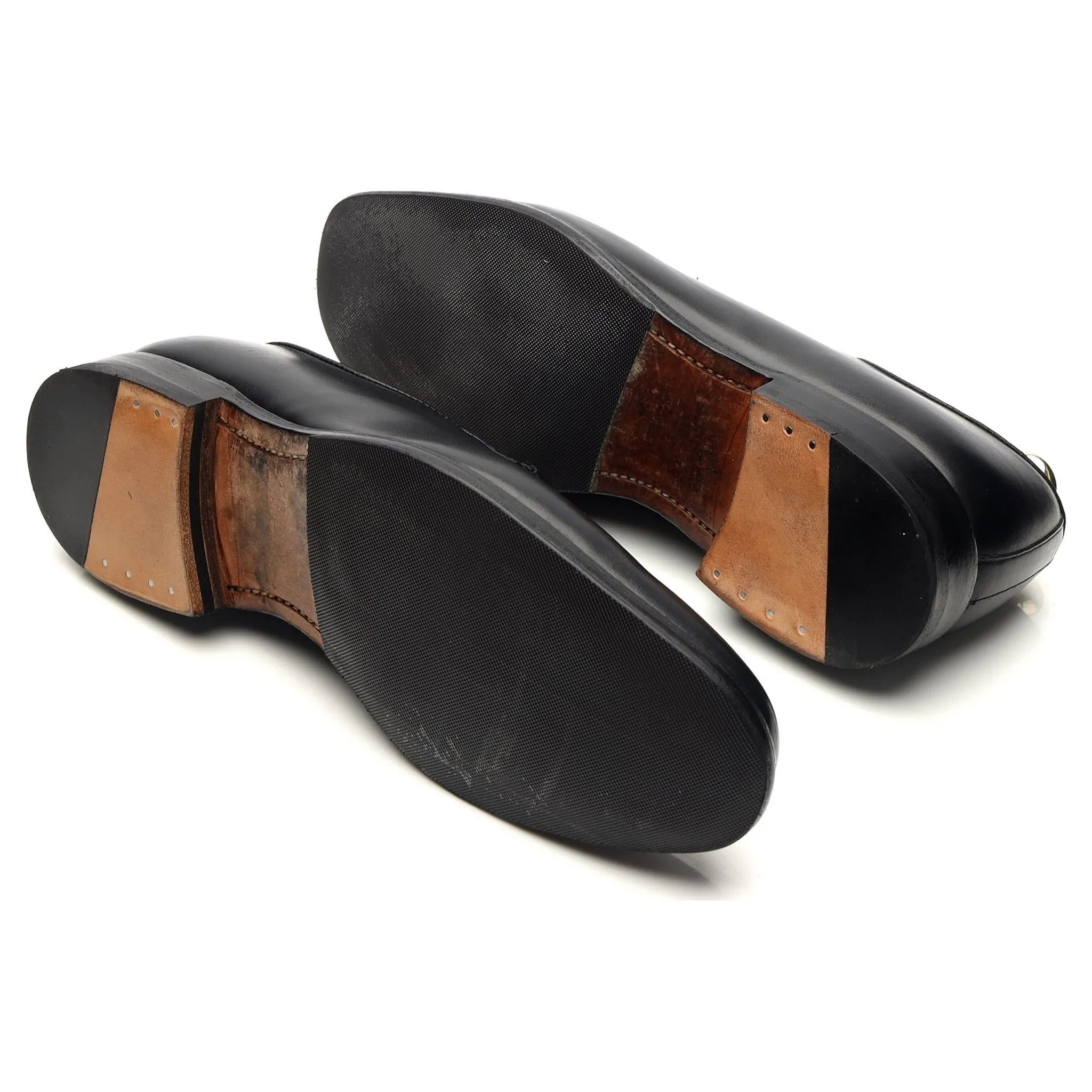 'Stratton' Black Leather Derby UK 6.5 F