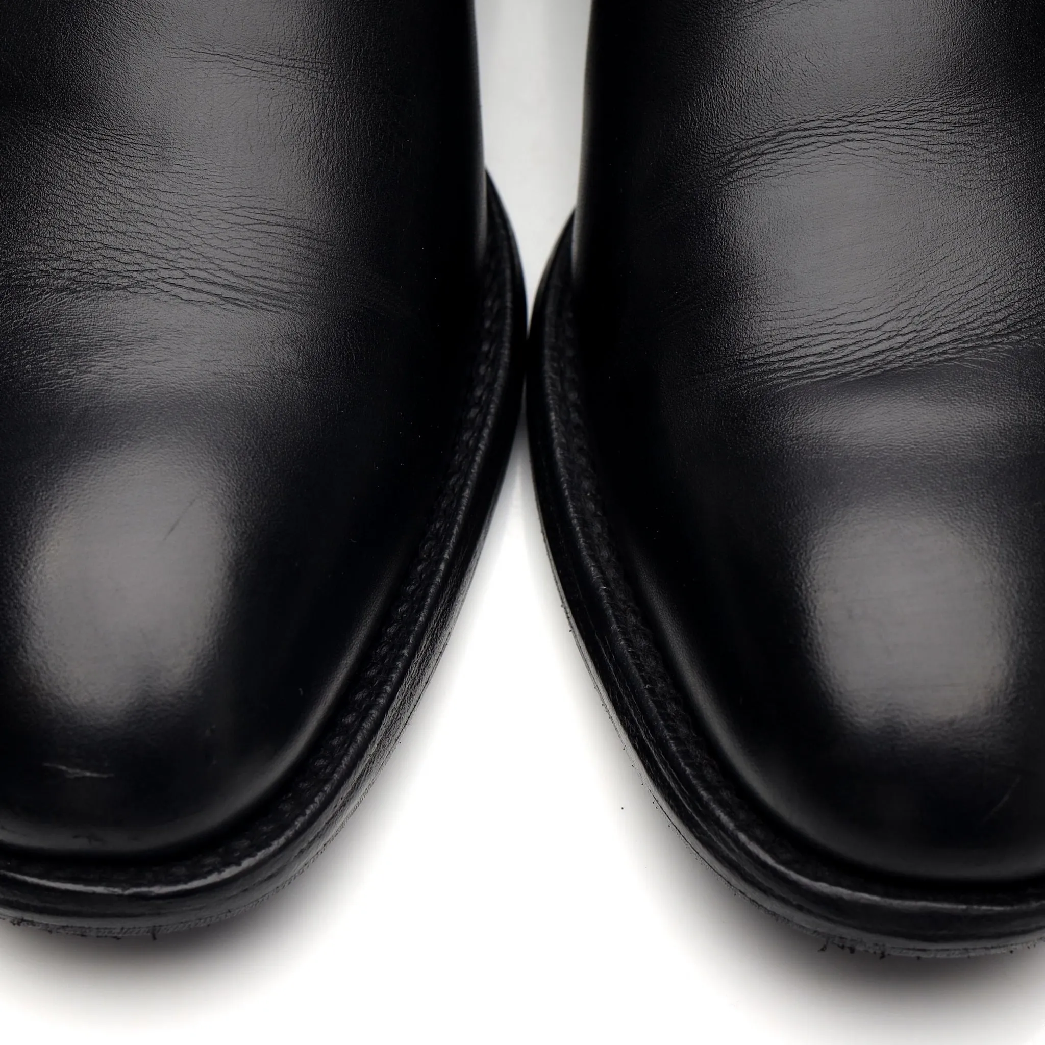 'Stratton' Black Leather Derby UK 6.5 F