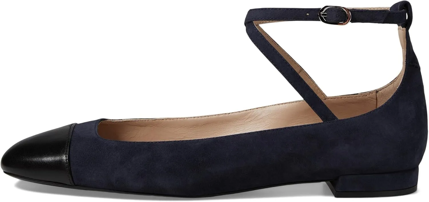 Stuart Weitzman Women's Eden Strap Flat