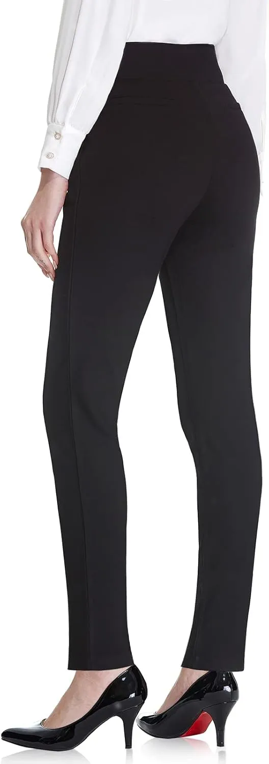 Tapata Women's 26''/28''/30'' Skinny Dress Pants High Waist Slacks for Office Work Business Casual Tall Petite Stretch Pants
