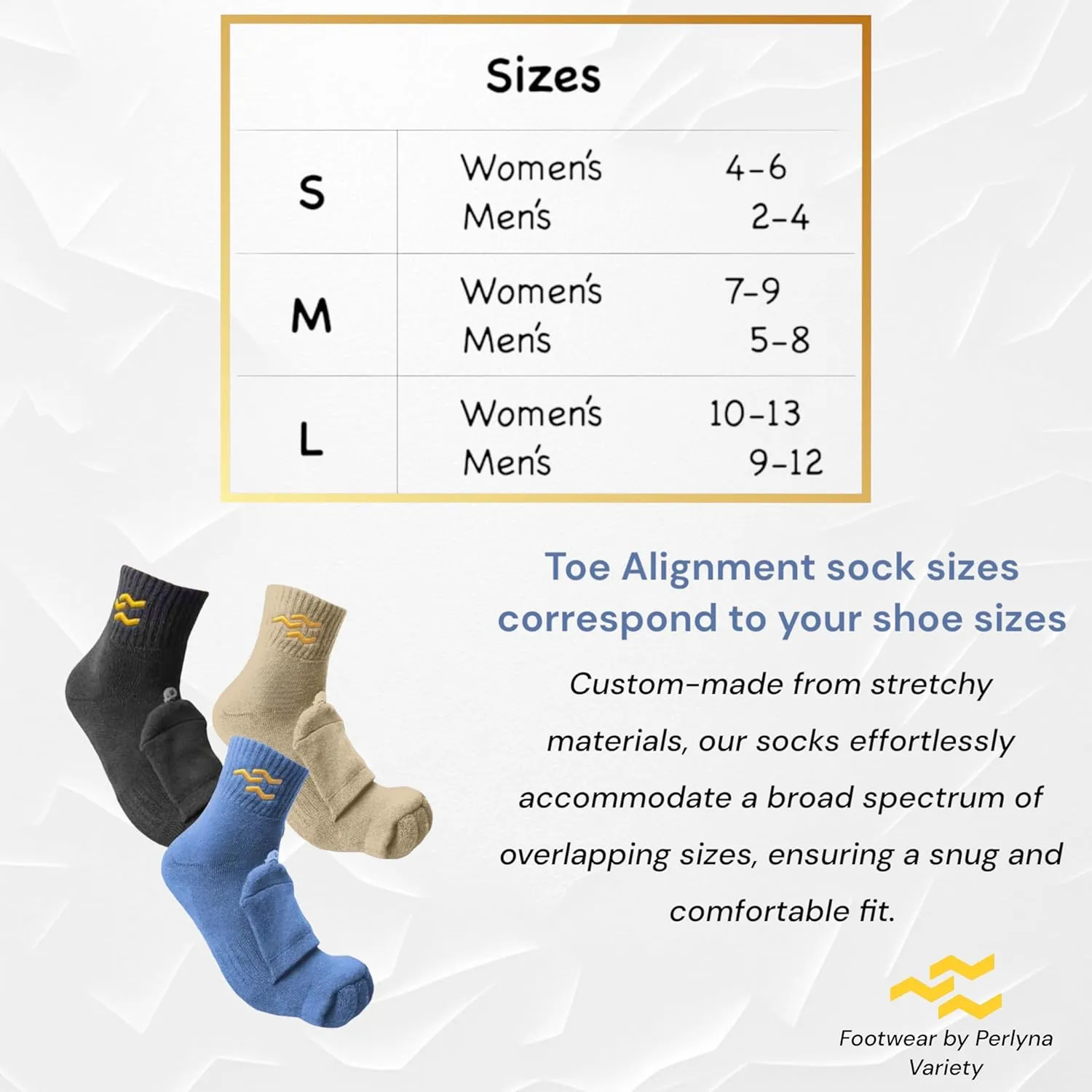 Toe Separator Socks for Women and Men Foot Alignment Bunion Relief Overlapping Toes Yoga Massage Socks