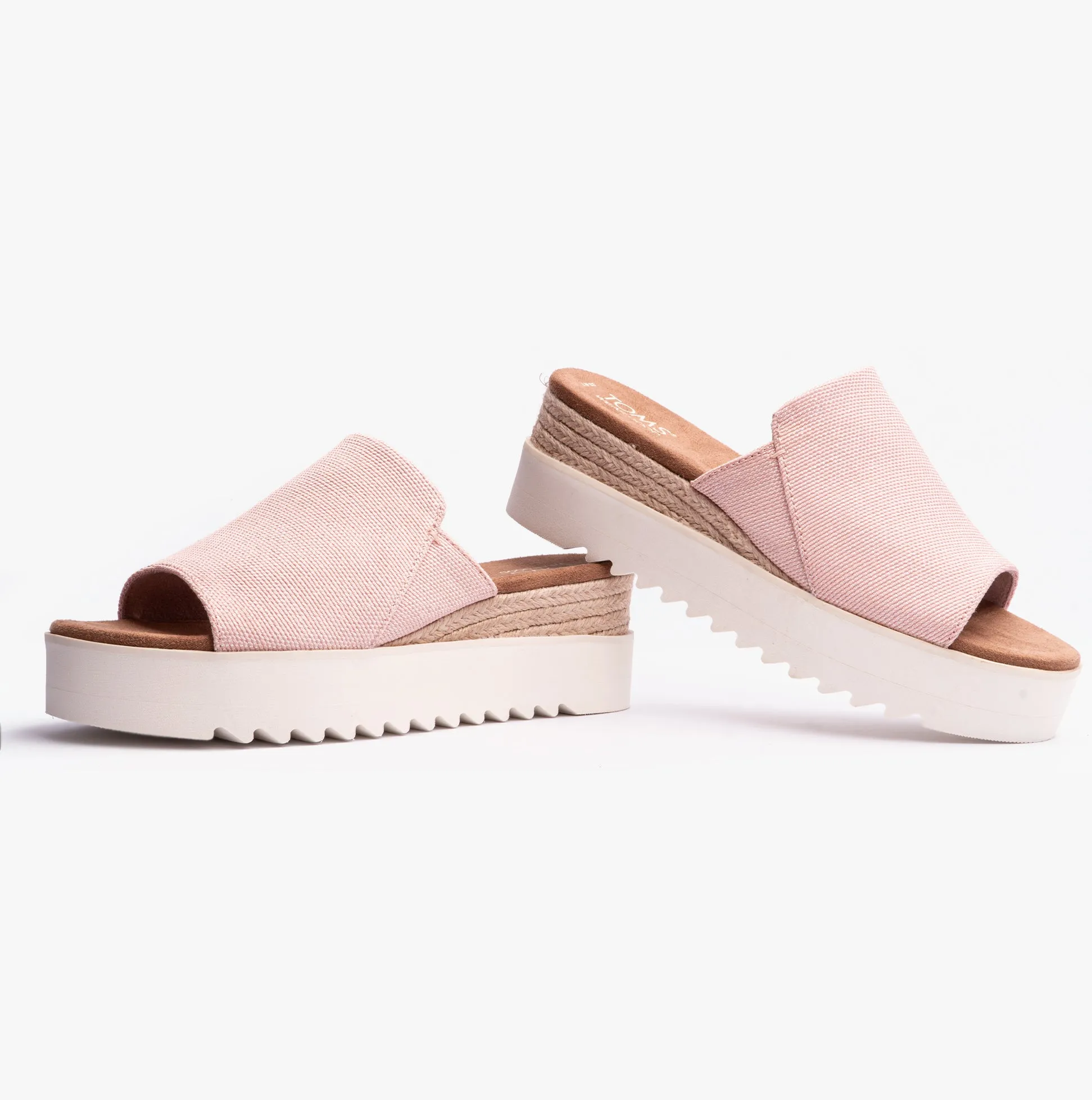 TOMS DIANA MULE Womens Sandals Ballet Pink