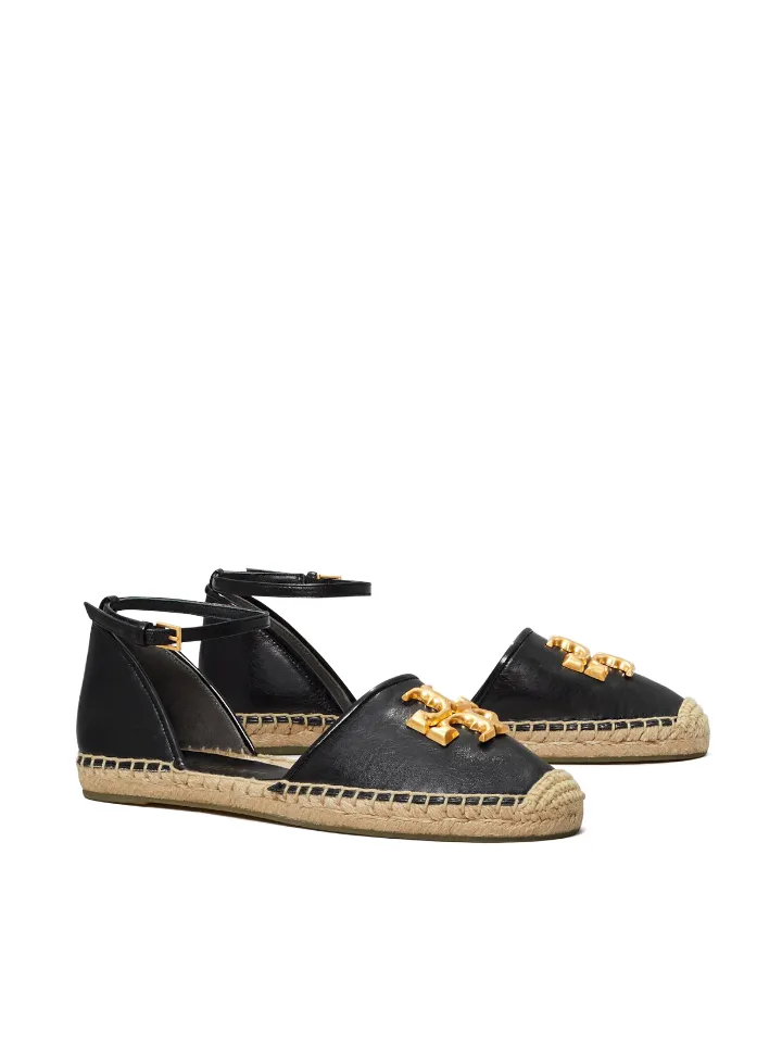 Tory Burch Eleanor D'Orsay Espadrille Black