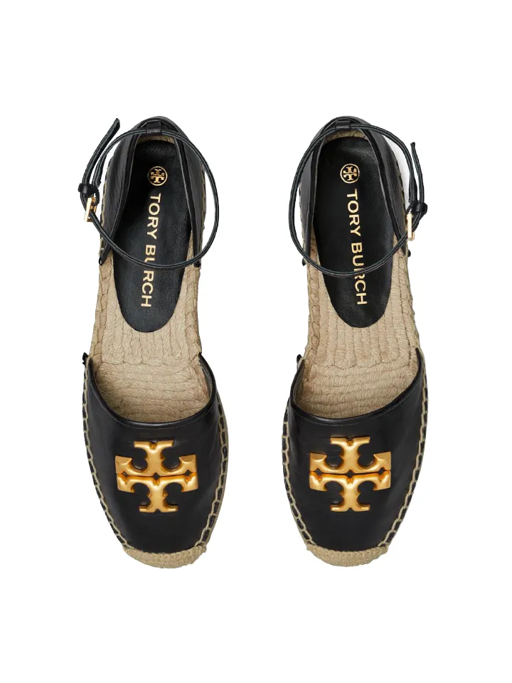 Tory Burch Eleanor D'Orsay Espadrille Black