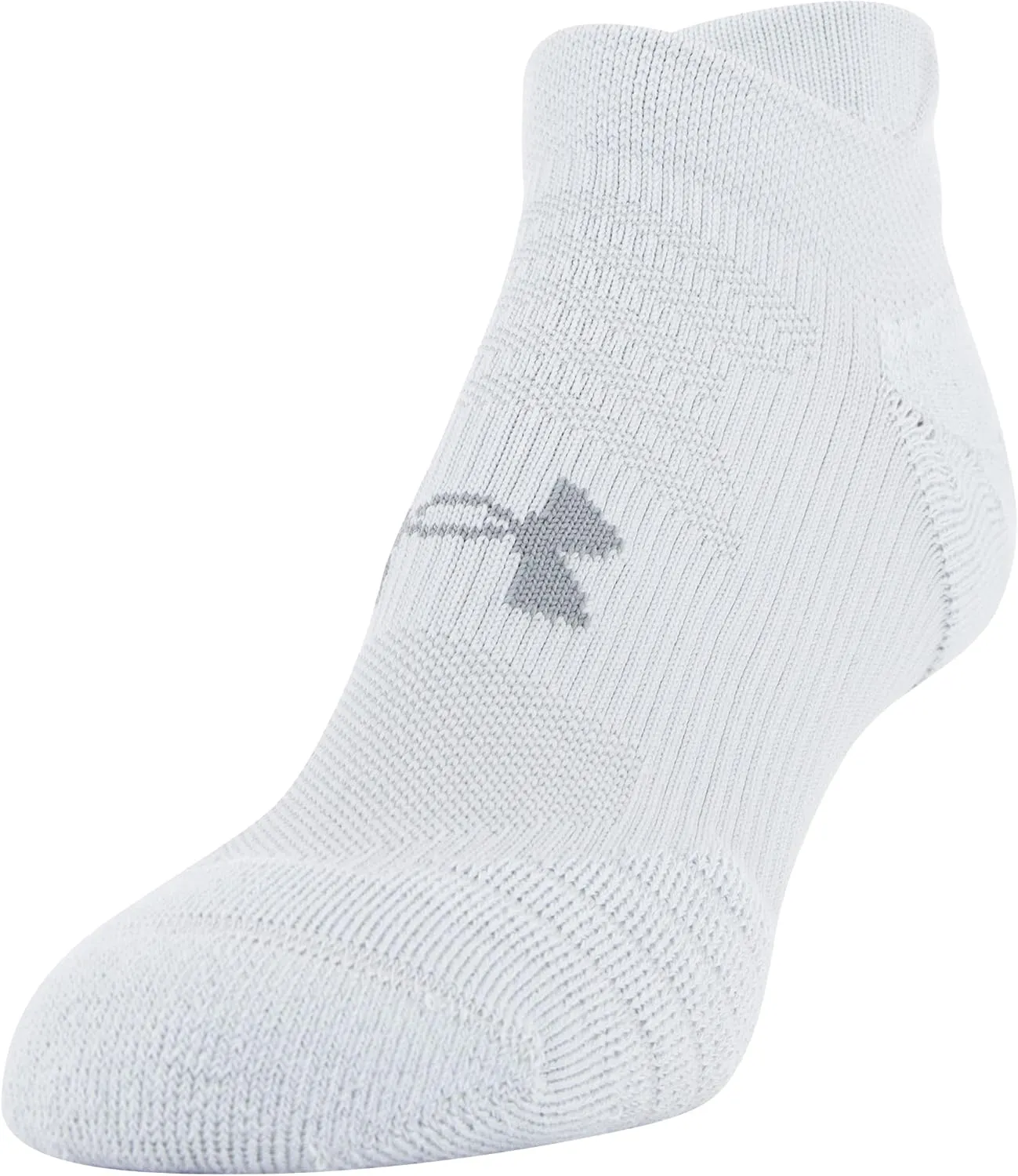 Under Armour Women's Play Up No Show Tab Socks, 3-Pairs