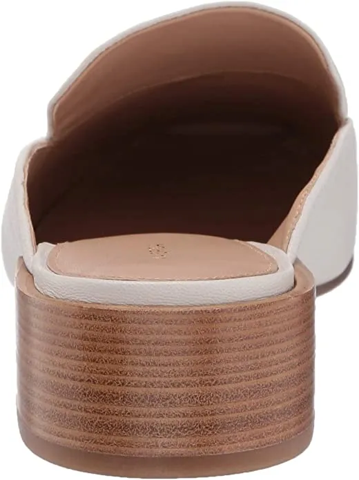 VIA SPIGA Women's Bibiane Mule, Milk, 9 M US