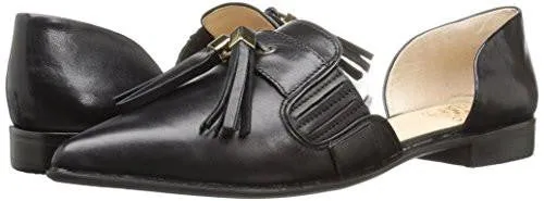 Vince Camuto Hollina Pointed Toe Flat Black 9 M Us