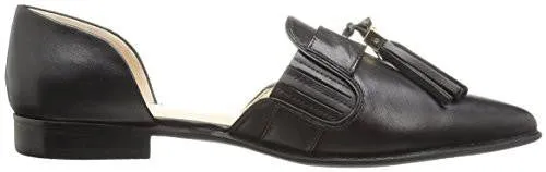 Vince Camuto Hollina Pointed Toe Flat Black 9 M Us