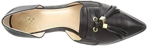 Vince Camuto Hollina Pointed Toe Flat Black 9 M Us
