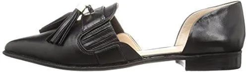Vince Camuto Hollina Pointed Toe Flat Black 9 M Us