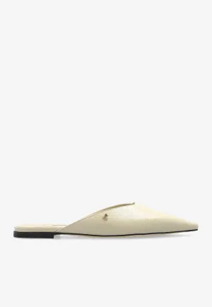 Vivi Pointed-Toe Flat Mules